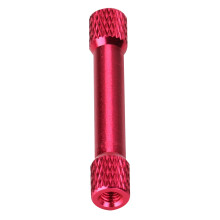 10 Stück M3x35mm eloxiertes Aluminiumlegierungs-Abstandshalter für Drohnen Pfirsichfarbe