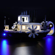 LED Light Kit for 21317 Mickey Steamboat Willie by Briksmax, Easy Installation and Modular Setup