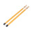 Drum Brushes and Bamboo Drumsticks Set 2Pcs with Ergonomic Handle for Jazz Kit and Ensemble 1