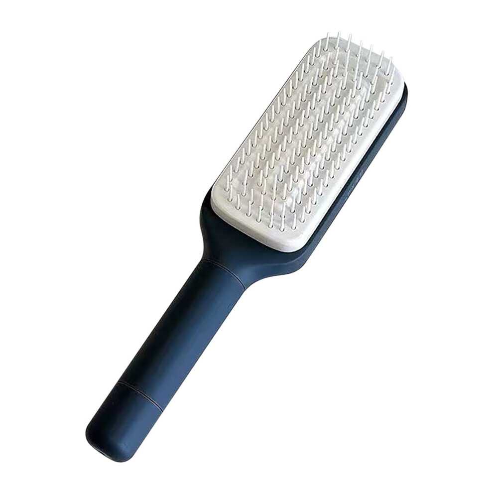 Unisex Kayannuo Christmas Clearance Self-Cleaning And Massage Comb Automatically Cleans Hair Loss Rotating Telescopic Comb Teeth Rotating Lifting Comb