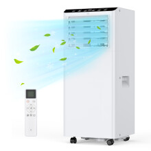 9000 BTU Portable Air Conditioner, 3-in-1, with Remote Control, 24H Timer