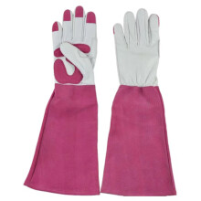 Rose Gardening Gloves Thorn Proof Protection with Elbow Length Cuffs for Women and Men Pink