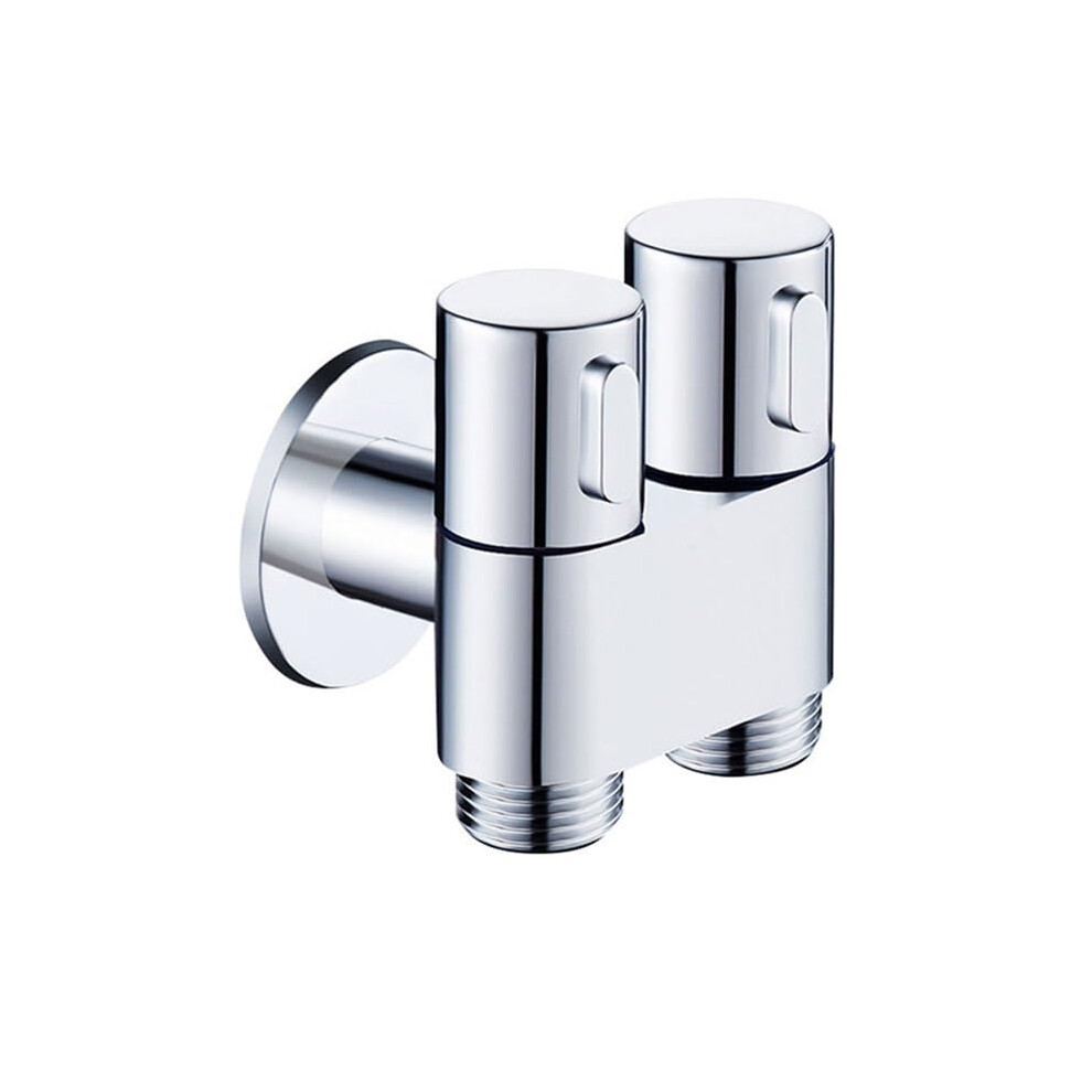 G1/2 Threeway Copper Angle Valve Leak Brass Faucet Connector For Water Heater And Washing Machine 9113335092488