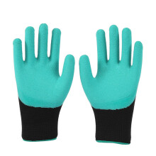 Garden Gloves with Breathable Latex Coating, NonSlip Grip, Durable Protection for Planting Work