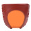 Quick Release 6 Arrows Leather Archery Quiver Red/Orange Sizes S/L 6