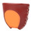 Quick Release 6 Arrows Leather Archery Quiver Red/Orange Sizes S/L 5