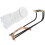 Complete Your Set: 6 Pcs Billiards Table Rail Slides + Net Bags 5