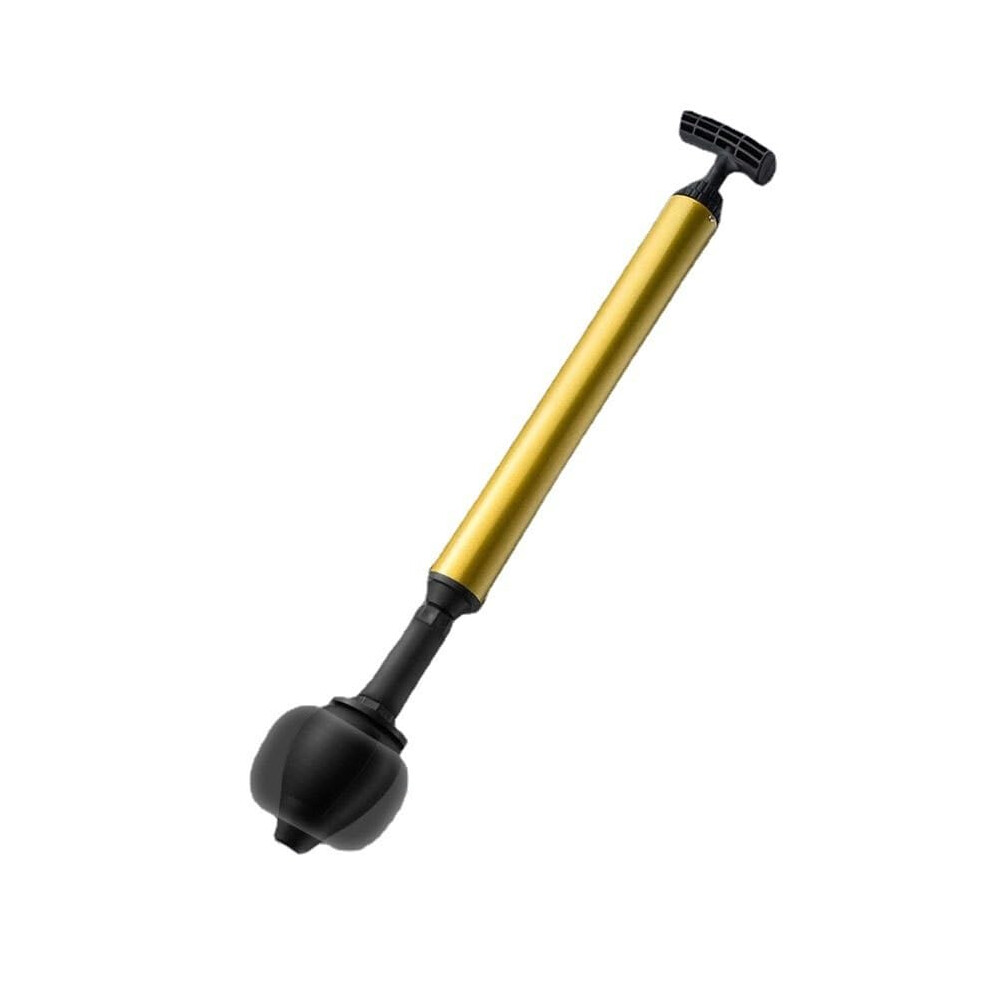 Toilet Plunger With Holder, Wall Mounted Dual Handle Design With Builtin Drip Tray For Bathroom 9174973058816