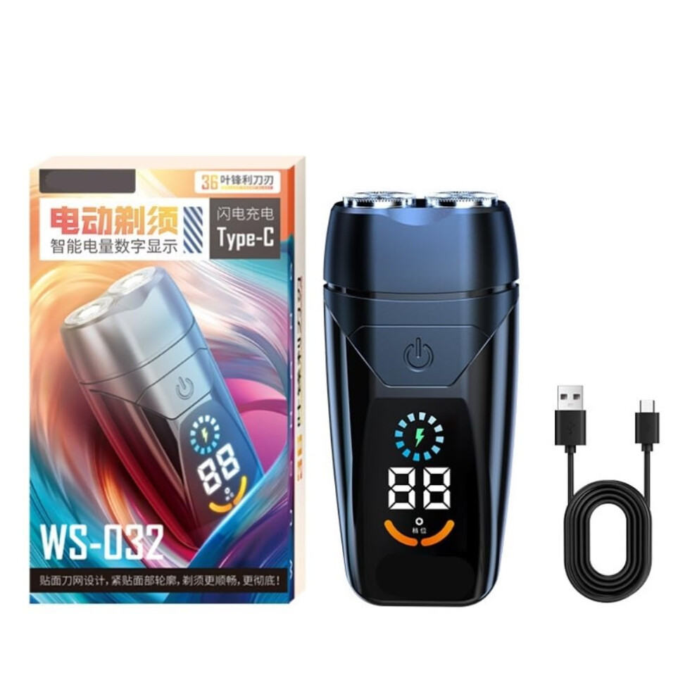 Electric Shaver for Men with LED Display, Fast Charging, Waterproof Precision Magnetic Blade Razor