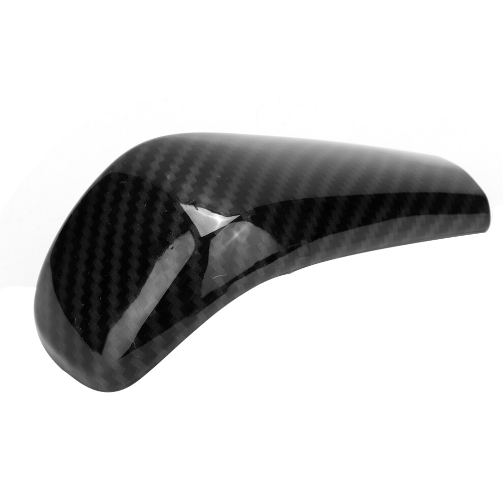 Sporty Aesthetic Gear Shift Knob Cover, Durable Carbon Fiber Style Trim Cap For Mazda Cx-5 Cx-9 Interior Accessories - Scratch Free Upgrade 9175034372728