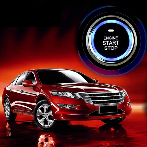 Push Start Car Alarm System with Keyless Engine Start Stop, AntiTheft Remote Starter for 80s Vehicles 2