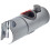 Adjustable Hand Shower Holder for Slide Bar with 360 Rotation, Tool Chrome Bracket Replacement 3