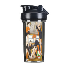 Haikyuu Fitness shaker cup exercise shaker bottle, comfortable to carry, easy to carry, drink water with you