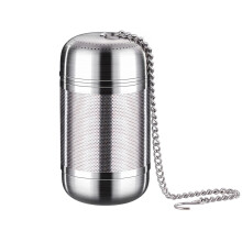 Tea Strainers for Loose Tea, Extra Fine Mesh Infuser, 304 Stainless Steel with Slim Threaded Lid, compatible with Black Tea
