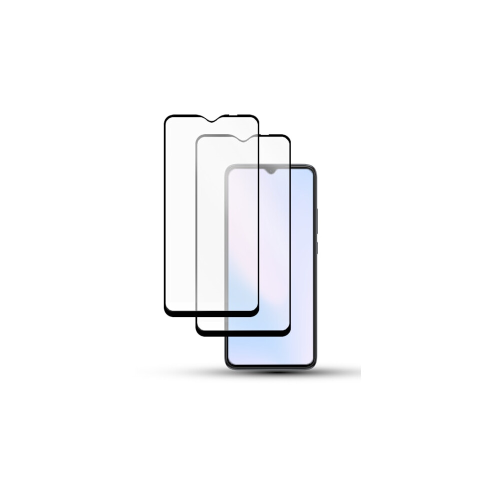 2-Pack Compatible With Xiaomi Redmi 9C Nfc Screen Protector - Tempered Glass 9H - Super Quality 3D 9110895321874