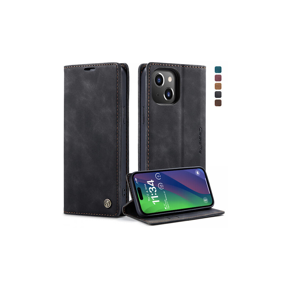 Caseme Wallet Case, Compatible With Iphone 15, Black 9110895321584