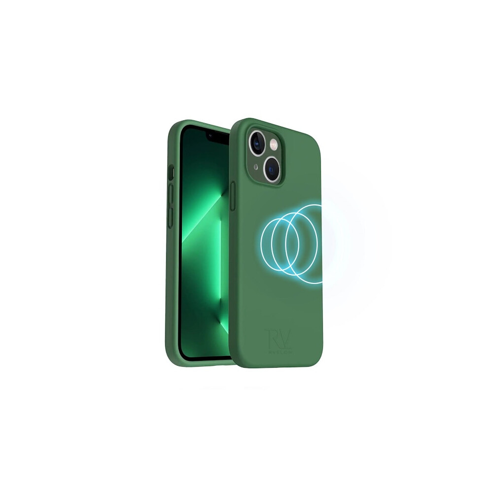 Compatible With Iphone 14 Silicone Case Rvelon Magsafe - Green 9110895321805