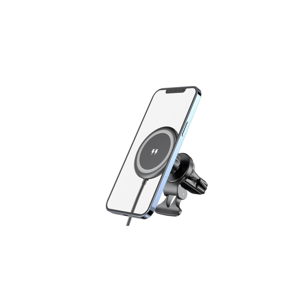 Magsafe Car Magnetic Mount Wireless Charger For Compatible With Apple Compatible With Iphone 12/13 Charger 9110895321744