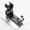 5 Pcs Adjustable Wall Mounted Shower Head Holder Bracket for Bathroom, Easy Install, Black 1