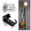 5 Pcs Adjustable Wall Mounted Shower Head Holder Bracket for Bathroom, Easy Install, Black 3