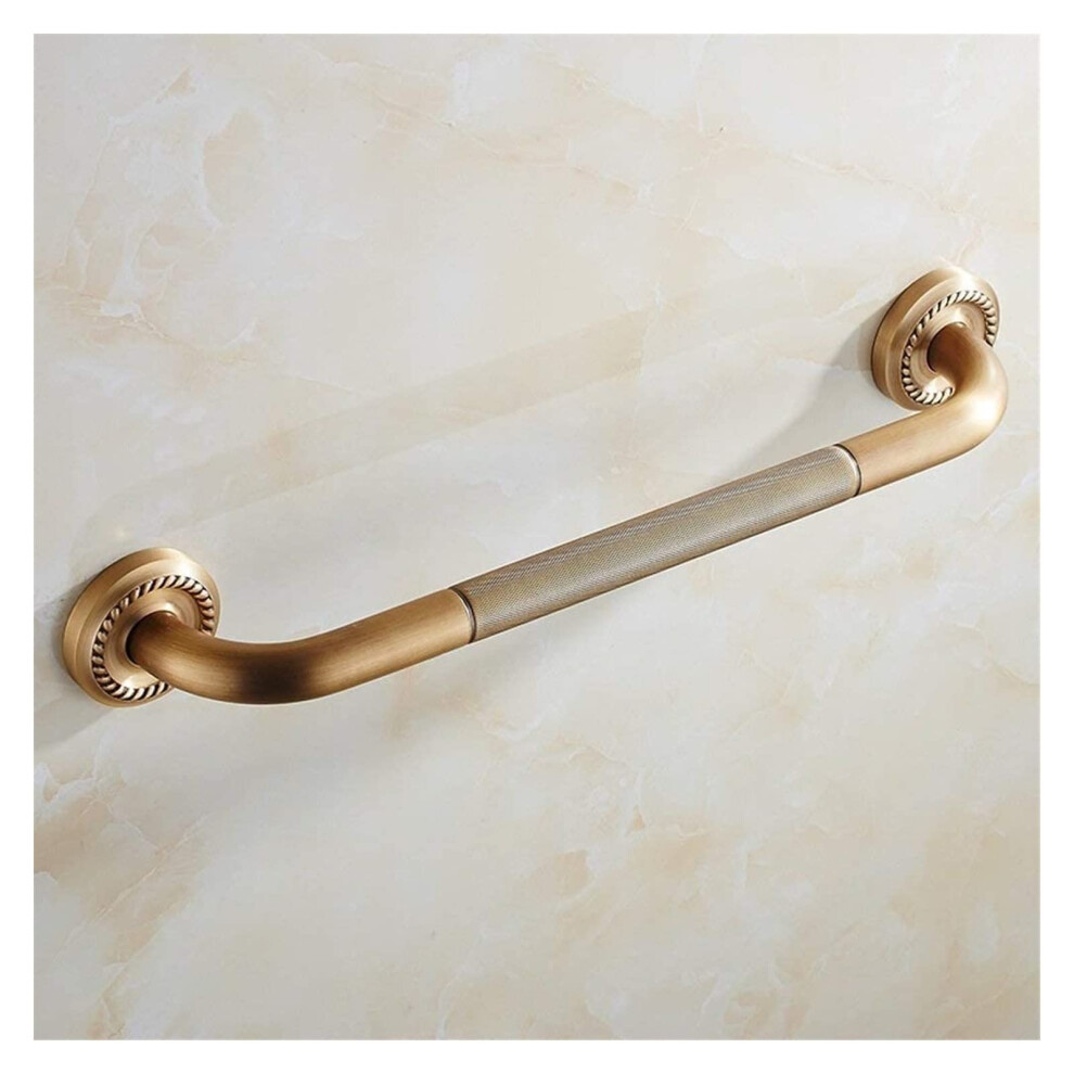 Grab Bars Copper Wall Mounted Bathroom Safety Handrail with NonSlip Grip for Elderly Support