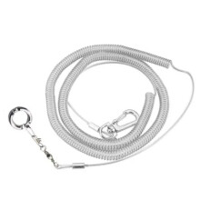 Bird Leash 19.7ft UltraLight SkinFriendly Parrot Harness with Flexible Safety Rope for Outdoor Training