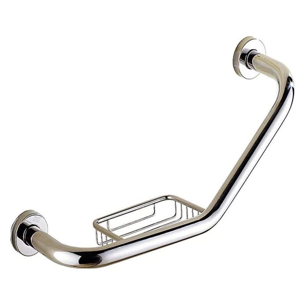 Grab Bars Stainless Steel Bathroom Safety Handrail with AntiSlip Grip for Elderly and Seniors