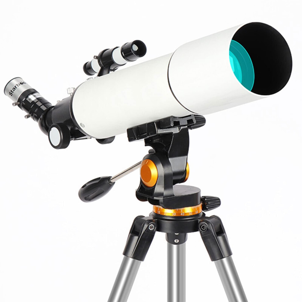 Telescope For Kids And Beginners, Large Aperture 80Mm Refractor With 500Mm Focal Length Tripod 9113335089686