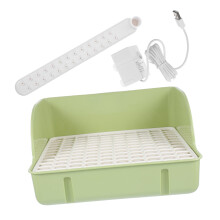 Automatic Bird Bath with Circulating Water, Parrot Bath Tub for Cockatiels and Parakeets