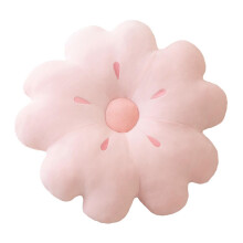 Cherry Blossom Pillow Pink Sakura Flower Shaped Cushion Soft Plush Seat Decor 18 Inch