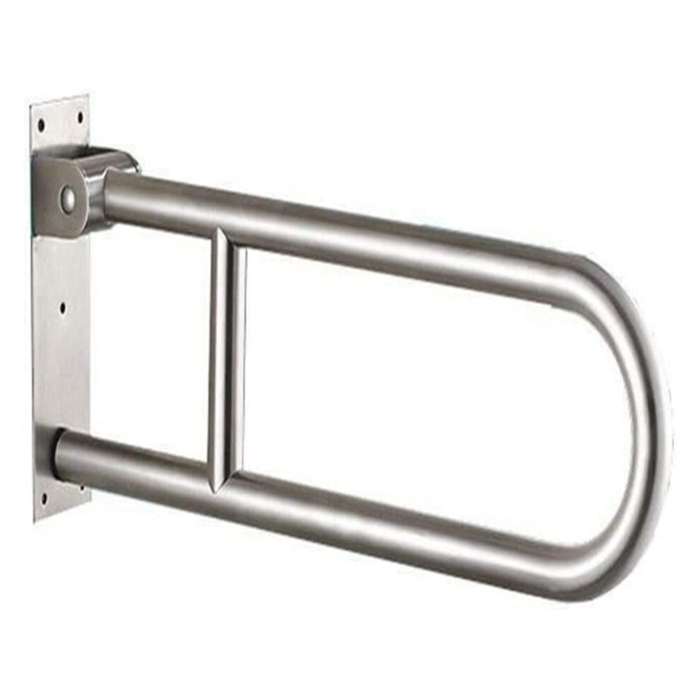 Grab Bars Foldable Stainless Steel Bathroom Safety Handrail for Elderly and Disabled Toilet Support