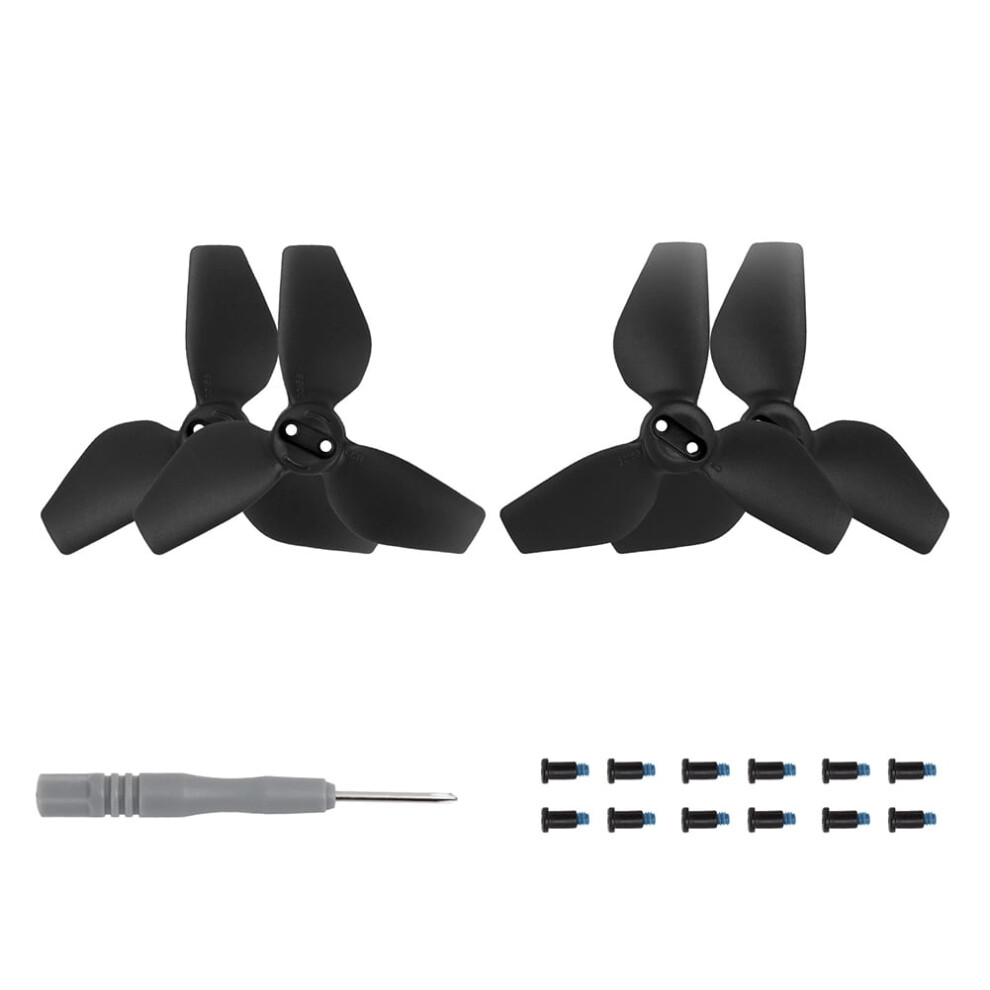 Jixopn 2 Pairs Replacement Props Blade Lightweight Fans Wing Propellers Replacement For Dji Neo Handheld Flight Camera 9110895326022