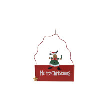 Christmas Decorations Christmas Door Hanging Door Decorations Iron Welcome Door Sign Elderly Snowman Door Hanging