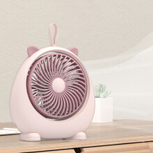 Back To School Sale! USB Rechargeable Desktop Fans, Silent Portable Fan for Dorm, Office, compatible with Student Desk Use