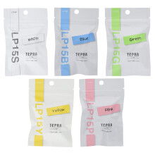 King Jim Lite Tape Labeling Tape for Lite 5 Color Set White, Blue, Green, Yellow, Pink Japan Import