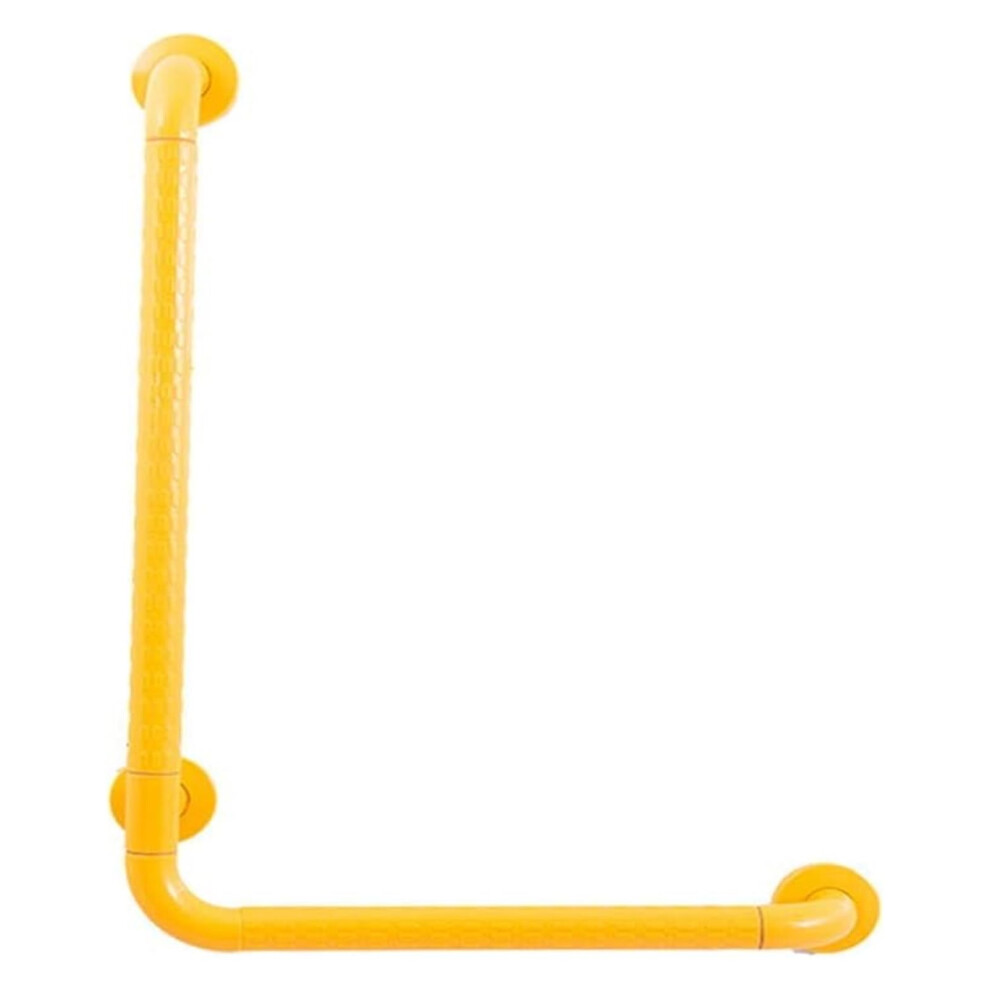 Bathroom Grab Bars with SlipResistant Grip, LShaped Wall Mounted Safety Rail for Elderly and Handicap