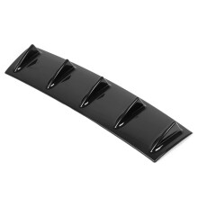Universal Heckstoßstange Spoiler Haifischflosse Verbreiterung Lippe 584 x 533 x 152 mm