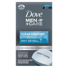 DOVE MEN + CARE Body Soap and Face Bar 6 Bars
