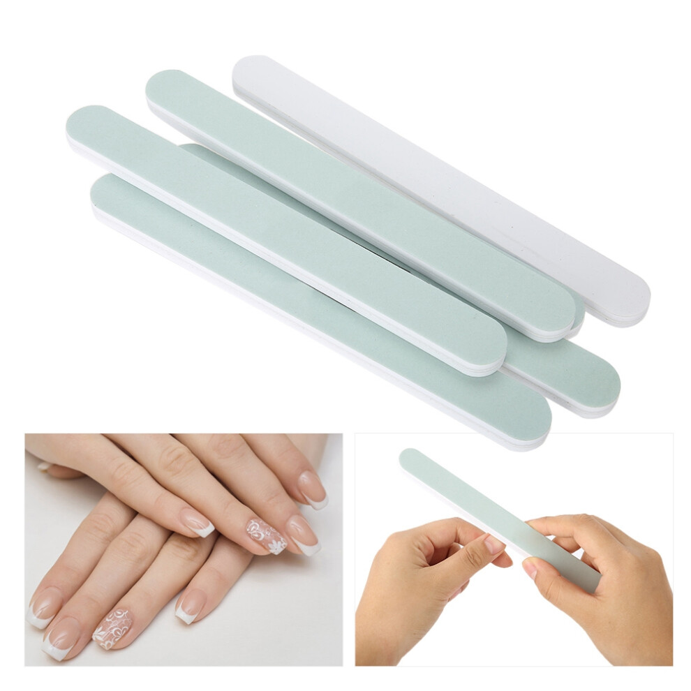 14Pcs Nail Buffer Sponge Files Set â Manicure Polisher, 7.8cm