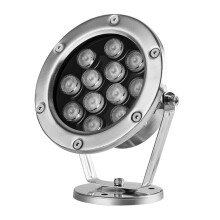 Underwater LED Lights 12W IP68 Waterproof AntiCorrosion Pond Fountain Spotlight Red 24V