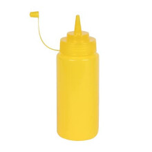 Tomato Sauce Bottle Reusable Soft Plastic Ketchup Squeeze Bottle for Salad Dressing and Condiments