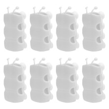 8 Pcs Adjustable Suction Cup Shower Head Holder, Universal No Drilling Wall Mount Bracket for Bathroom