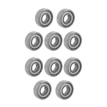 Präzisions-Kugellager aus Stahl, 10 Stück, 9x20x6 mm, mit Schutz, Miniatur, 699ZZ