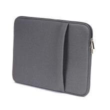 17" Weiche Laptop-Hülle grau 15,6" UltraBook-Tasche Schutzhülle