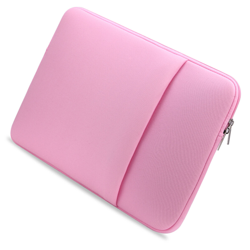 15.6'' Laptop Sleeve Soft Zipper Pouch For Macbook Air Pro Ultrabook Pink 8401382756639