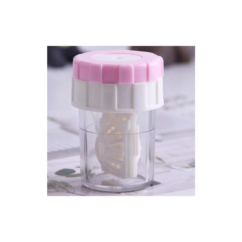 Manual Contact Lens Cleaner Washer with Fast Cleaning for Travel and Easy OneTouch Operation
