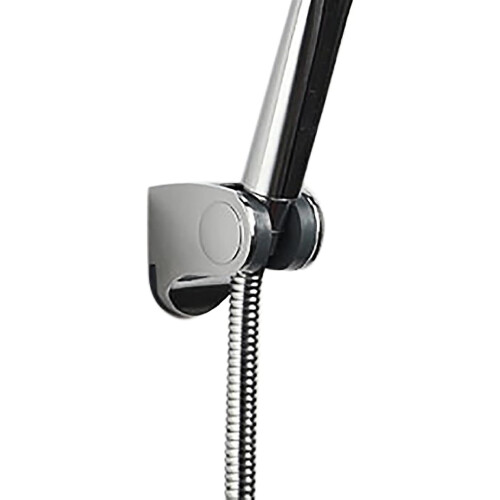 Universal Adjustable Shower Head Holder with Strong Adhesive Wall Mount and Suction Cup 1