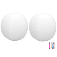 Decoratieve, van kleur veranderende, drijvende zwembadverlichting op zonne-energie, opblaasbare, waterdichte LED-lichtballen voor buitenfeesten met