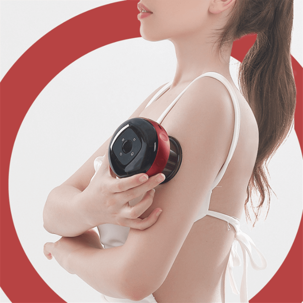 Intelligent Breathing Cupping Massage Instrument Electric Skin Scraping Massage Wireless Slimming Burner Smart Massage B