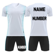 Custom Children Football Jerseys Sets Men Sports Soccer Jersey Football Uniforms Women Soccer Training Suit
